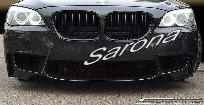 Custom BMW 7 Series  Sedan Front Bumper (2009 - 2012) - $850.00 (Part #BM-044-FB)